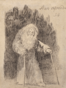 Aún aprendo - Francisco de Goya (España 1826)