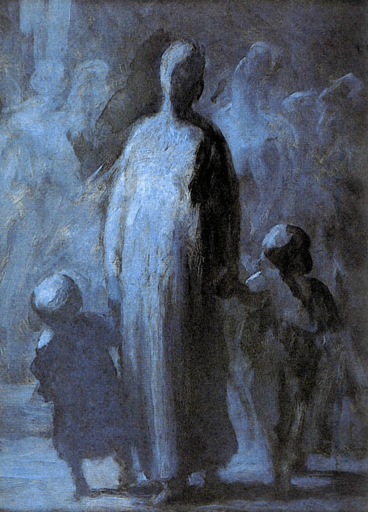 Madre - Honoré Daumier (Francia, 1855) Madre - Honoré Daumier (Francia, 1855)