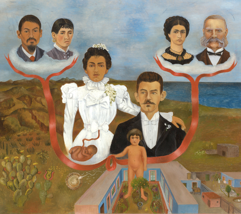 Mis abuelos, mis padres y yo - Frida Kahlo (México, 1936)